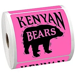Sticker by the Roll - Square - 4" x 4"