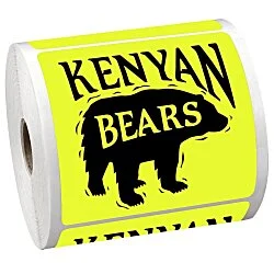 Sticker by the Roll - Square - 4" x 4"