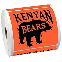 Sticker by the Roll - Square - 4" x 4"