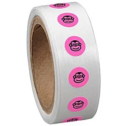 Sticker by the Roll - Circle - 1/4"