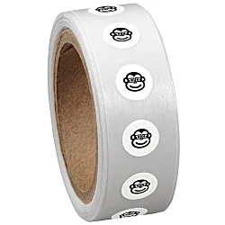 Sticker by the Roll - Circle - 1/4"
