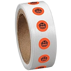 Sticker by the Roll - Circle - 1/4"