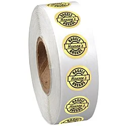 Sticker by the Roll - Circle - 1/2"