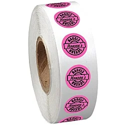 Sticker by the Roll - Circle - 1/2"