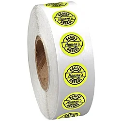 Sticker by the Roll - Circle - 1/2"