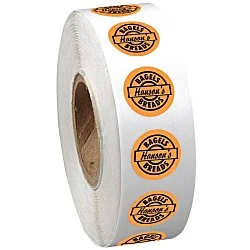 Sticker by the Roll - Circle - 1/2"