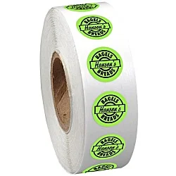 Sticker by the Roll - Circle - 1/2"