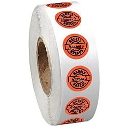 Sticker by the Roll - Circle - 1/2"