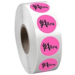 Sticker by the Roll - Circle - 3/4"