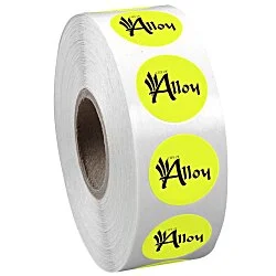 Sticker by the Roll - Circle - 3/4"