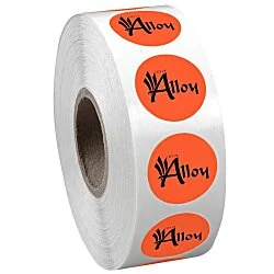 Sticker by the Roll - Circle - 3/4"