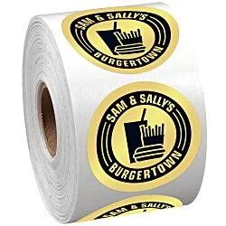 Sticker by the Roll - Circle - 1-3/4"