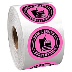 Sticker by the Roll - Circle - 1-3/4"