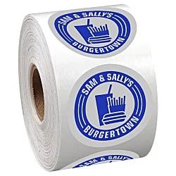 Sticker by the Roll - Circle - 1-3/4"
