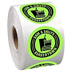 Sticker by the Roll - Circle - 1-3/4"