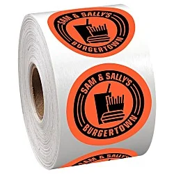 Sticker by the Roll - Circle - 1-3/4"