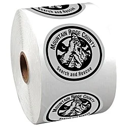 Sticker by the Roll - Circle - 2-1/4"
