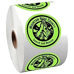 Sticker by the Roll - Circle - 2-1/4"