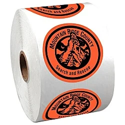 Sticker by the Roll - Circle - 2-1/4"