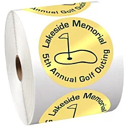 Sticker by the Roll - Circle - 3-1/4"