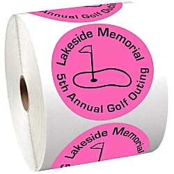 Sticker by the Roll - Circle - 3-1/4"