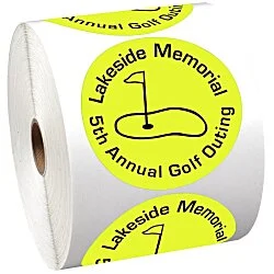 Sticker by the Roll - Circle - 3-1/4"