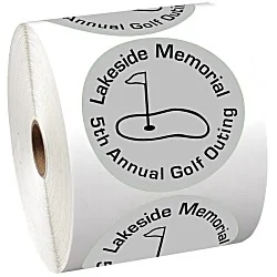 Sticker by the Roll - Circle - 3-1/4"