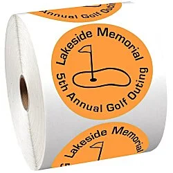 Sticker by the Roll - Circle - 3-1/4"
