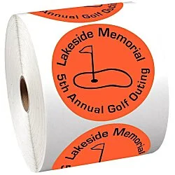 Sticker by the Roll - Circle - 3-1/4"
