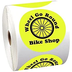 Sticker by the Roll - Circle - 3-1/2"
