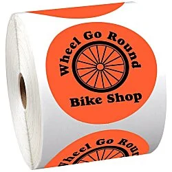 Sticker by the Roll - Circle - 3-1/2"