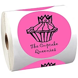 Sticker by the Roll - Circle - 3-3/4"