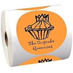 Sticker by the Roll - Circle - 3-3/4"