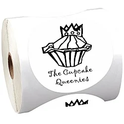 Sticker by the Roll - Circle - 3-3/4"