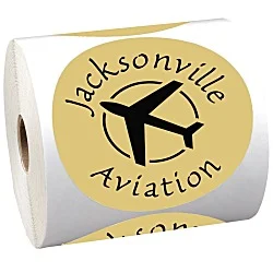 Sticker by the Roll - Circle - 4"