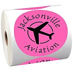 Sticker by the Roll - Circle - 4"