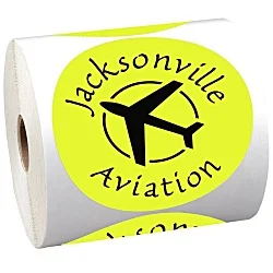 Sticker by the Roll - Circle - 4"