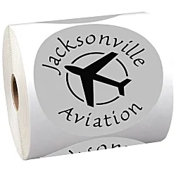 Sticker by the Roll - Circle - 4"