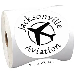 Sticker by the Roll - Circle - 4"
