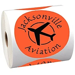 Sticker by the Roll - Circle - 4"