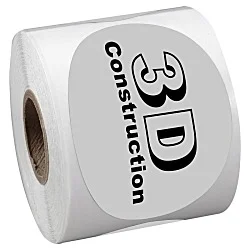 Sticker by the Roll - Oval - 2" x 3"