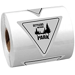 Sticker by the Roll - Triangle - 2" x 2-1/4"