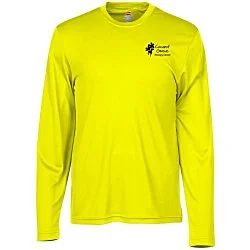 Hanes 4 oz. Cool Dri Long Sleeve T-Shirt - Screen