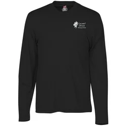 Hanes 4 oz. Cool Dri Long Sleeve T-Shirt - Screen