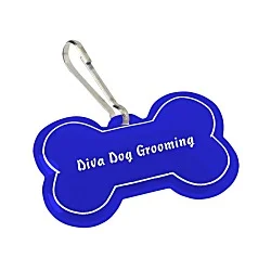 Reflective Pet Collar Tag - Dog Bone