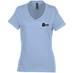 Hanes Perfect-T V-Neck T-Shirt - Ladies' - Colors
