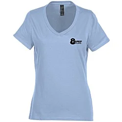 Hanes Perfect-T V-Neck T-Shirt - Ladies'