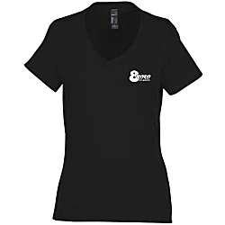 Hanes Perfect-T V-Neck T-Shirt - Ladies'