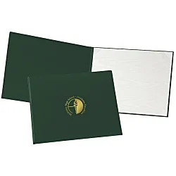Single Award Folder - Ribbon Corners