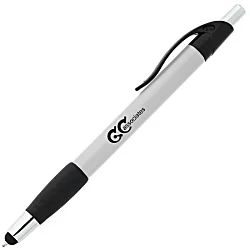 Simplistic Stylus Grip Pen - Metallic
